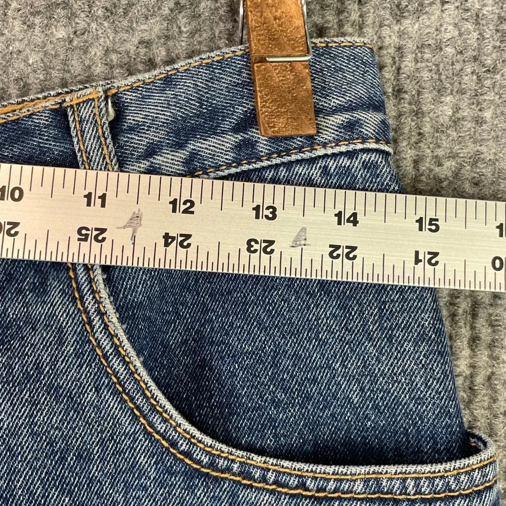 Lawman Jeans Womens 11/12 Blue Vintage Western High Rise Relaxed Straight Leg